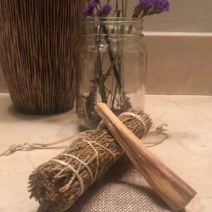 4 inch Desert Sage & Palo Santo